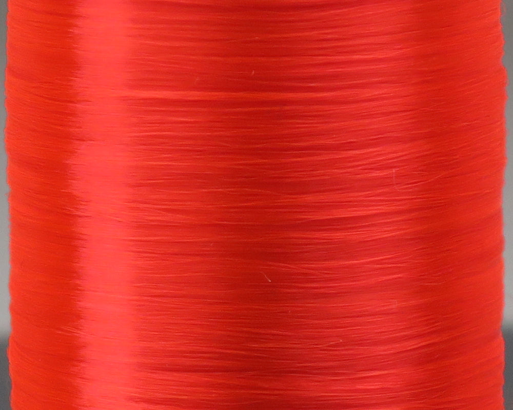 DANVILLE 4-Strand Nylon Floss - Fluorescent Red Fly Tying Material
