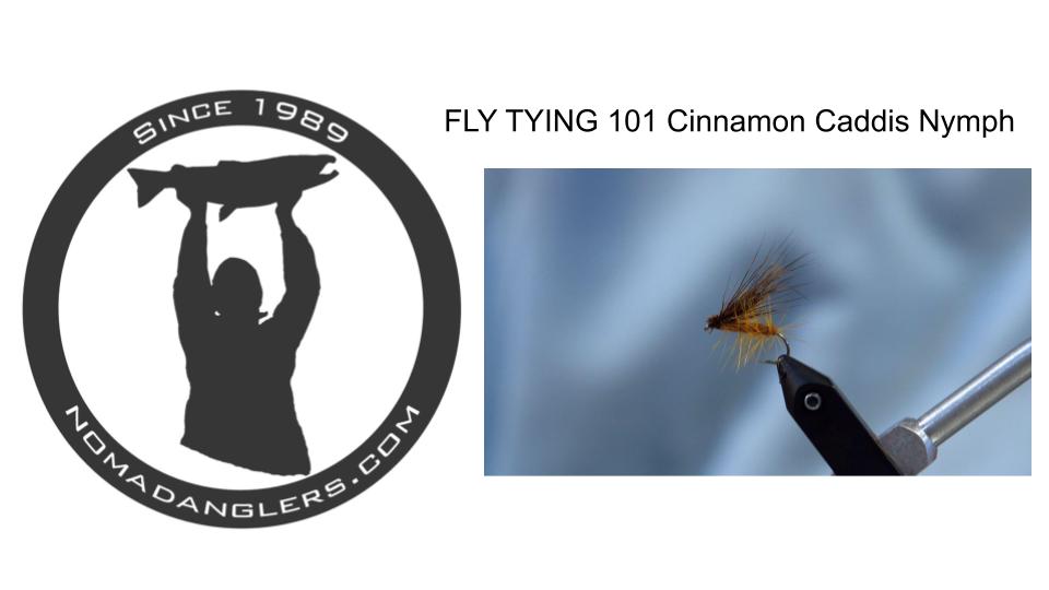 Fly Tying 101 - Cinnamon Caddis Dry Fly