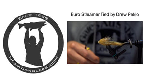 Euro Jig Streamer tied by Drew Peklo