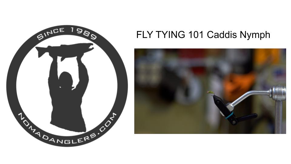 Fly Tying 101 - Caddis Nymph