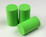 Foam Cylinders Multiple Colors #54 Chartreuse / 15/16 inch