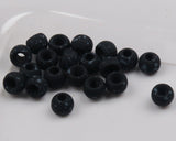 1/8 3.3mm Mottled Tactical Tungsten Beads #11 Black