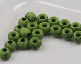 1/8 3.3mm Mottled Tactical Tungsten Beads #212 Lt Olive