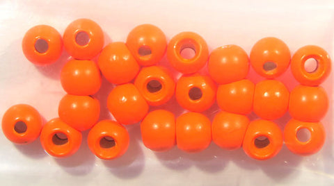 Dazzle Brass Beads #137 Fl. Orange / 1/8"