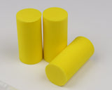 Foam Cylinders Multiple Colors #383 Yellow / 3/4 inch