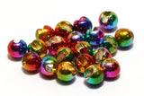 Metallic Slotted Tungsten Beads 7/32" 5.5 mm / Rainbow