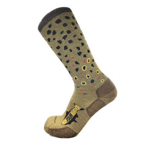 Trout Socks - Brown Trout