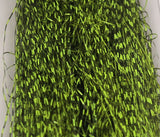 Micro Barred Voodoo Fibers #383 Black Barred Yellow