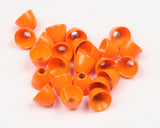 Brass Cone Heads Fl Orange / Large 1/4