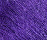 Deer Belly Hair Dyed over White Purple #298