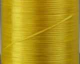 Danville 210 Denier Flat Waxed Thread Yellow