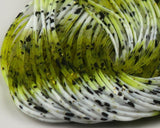 Fly Enhancer Legs #383 Yellow/White Black Spot