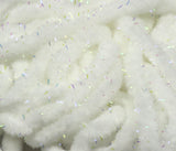 UV Galaxy Mop Chenille Fluorescent White