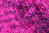 Jailhouse Marabou Fl Hot Pink Barred Purple #133