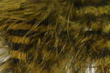 Jailhouse Marabou Brown Olive Barred Black #43