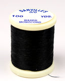 Danville 3/0 Mono Waxed Thread #11 Black