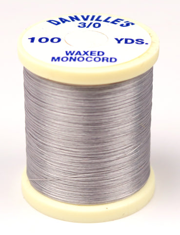 Danville 3/0 Mono Waxed Thread #165 Gray