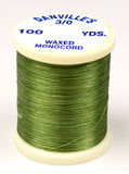 Danville 3/0 Mono Waxed Thread #263 Olive