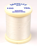 Danville 3/0 Mono Waxed Thread #377 White