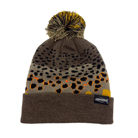 Brown Trout Knit Hat