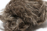 Speckled Black Mohair Scruff Large 15mm Hare's Ear #178