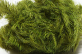 Speckled Black Mohair Scruff Large 15mm Olive #263