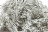 Speckled Black Mohair Scruff Large 15mm White #377