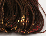 Senyo Fusion Foil Legs #4 Barred Copper and Red Foil