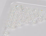 Tyers Glass Beads Large Irr. Crystal