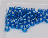 Tyers Glass Beads Large S/L Blue