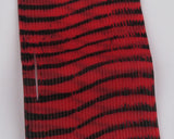 Tarantu-Leggs multiple colors #8 Red Black Barred