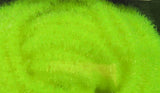 Trilobal Antron Chenille Fluorescent Yellow / Small