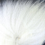 Arctic Fox Tail Hair #377 White