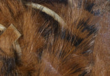 Black Barred Rabbit Strips #228 Medium Brown