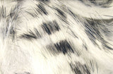 Black Barred Rabbit Strips #377 White