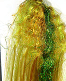 Big Fly Fiber With Curl Golden Olive