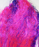 Big Fly Fiber With Curl Pink / Purple