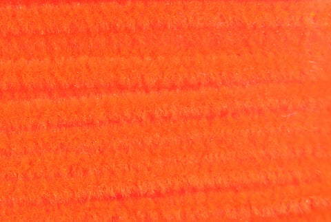 Fine Fluorescent Chenille Fl. Fire Orange