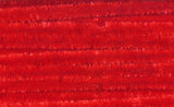 Fine Chenille Red