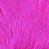 Deer Belly Hair Dyed over White Hot Pink #188