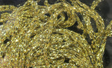 Solid Diamond Braid Tinsel Gold #153