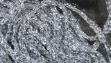 Solid Diamond Braid Tinsel Silver #344