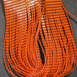 Grizzly Flutter Legs #11 Black Barred Orange