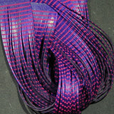 Grizzly Flutter Legs #16 Purple Barred Hot Pink