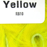 Natural and Dyed Rabbit Strips Yellow