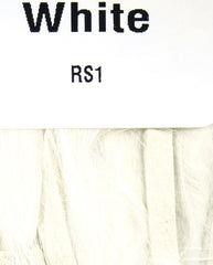 Natural and Dyed Rabbit Strips - White