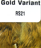 Natural and Dyed Rabbit Strips Gold Variant