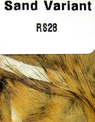 Natural and Dyed Rabbit Strips - Sand Variant