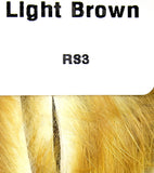 Natural and Dyed Rabbit Strips Lt Brown (Ginger)