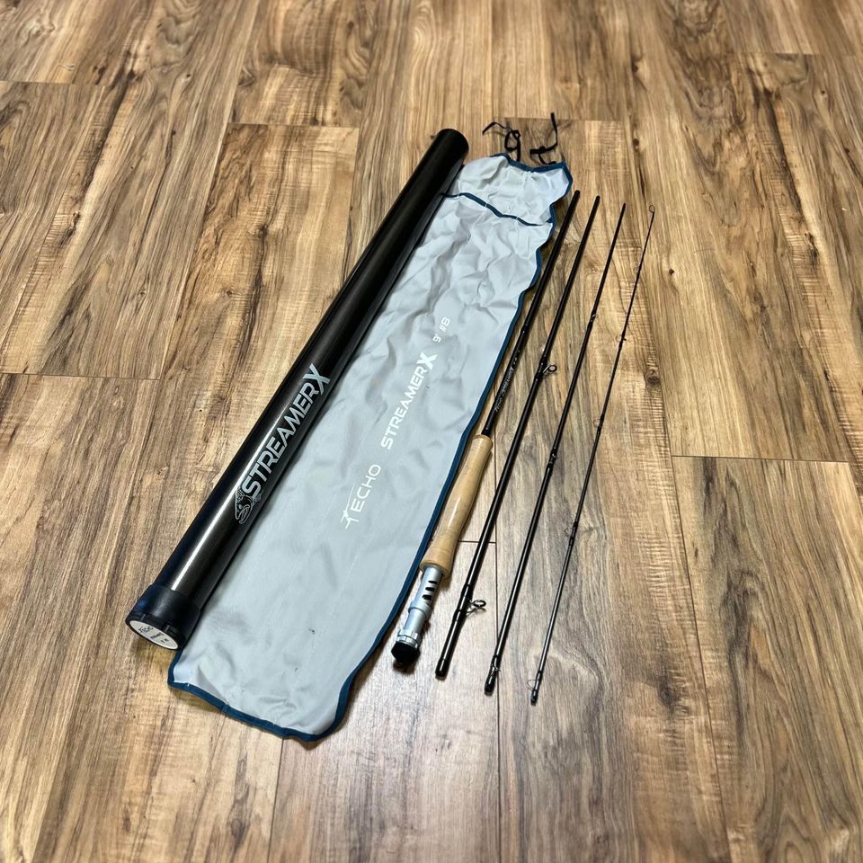 USED Fly Fishing Rod- Echo Streamer X 9’ 8wt – Nomad Anglers